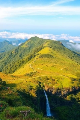 Mountain range of kandy